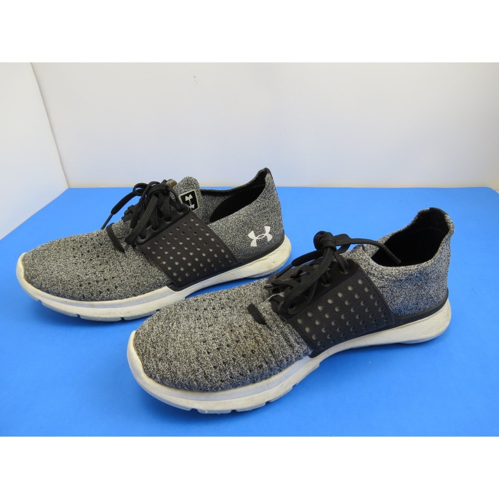 Under Armour Threadborne Slingwrap Running Shoes Womens 8.5 Black 1295765-002